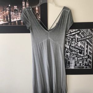 Gradient tye dye dress